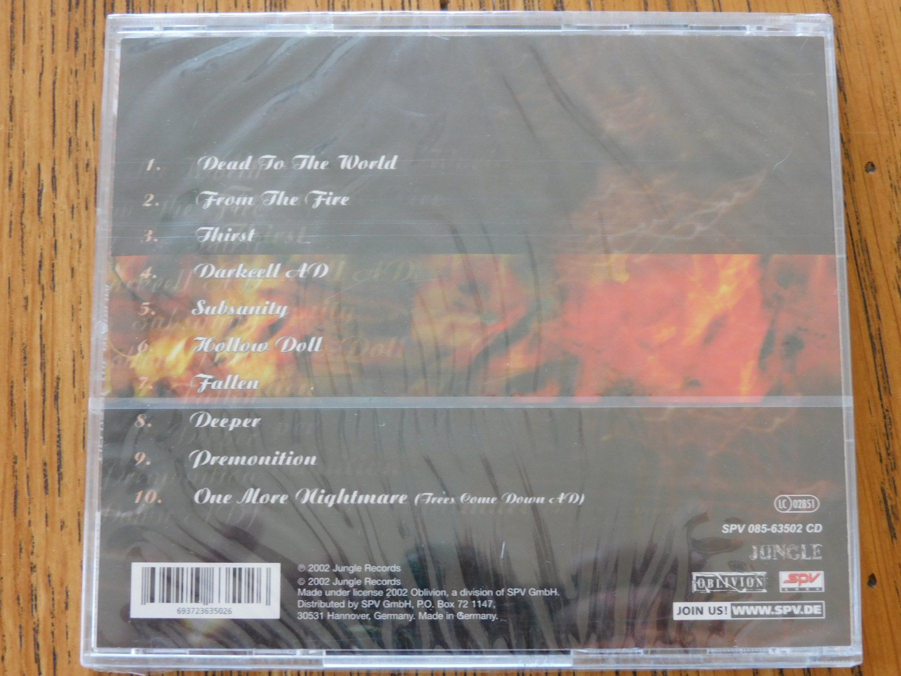 CD: Neu! - Fields Of Nephilim - Fallen – Nuovo e nell'imballaggio originale da Emmenbrücke venduto da keep-vinyl-alive 1