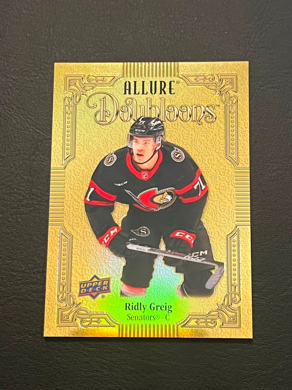 NHL Sammelbilder & Trading cards: Ridly Greig 2023-24 Doubloons Ottawa Senators – Neu (gemäss Beschreibung) aus Möhlin von SwissHockeyCards