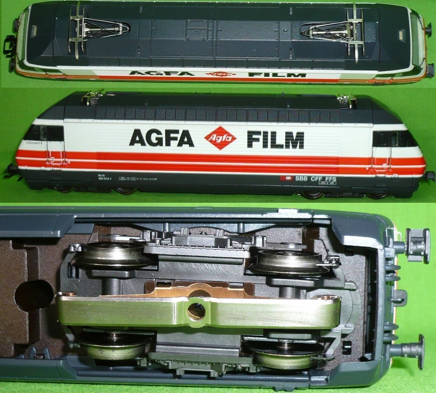 Modellini di ferrovie: SBB Re 4/4 460 015-1 AGFA DIGITAL 602*** – Usato da Winterthur venduto da Ricardo211 2