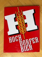 Hochdorfer Bier Emailschild
