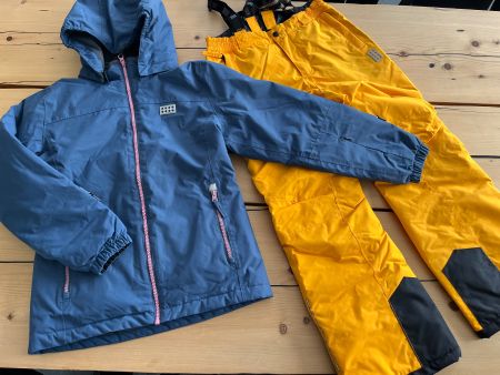 LEGO Skijacke / Jacke & LEGO Skihose 140/146 ~wie Reima