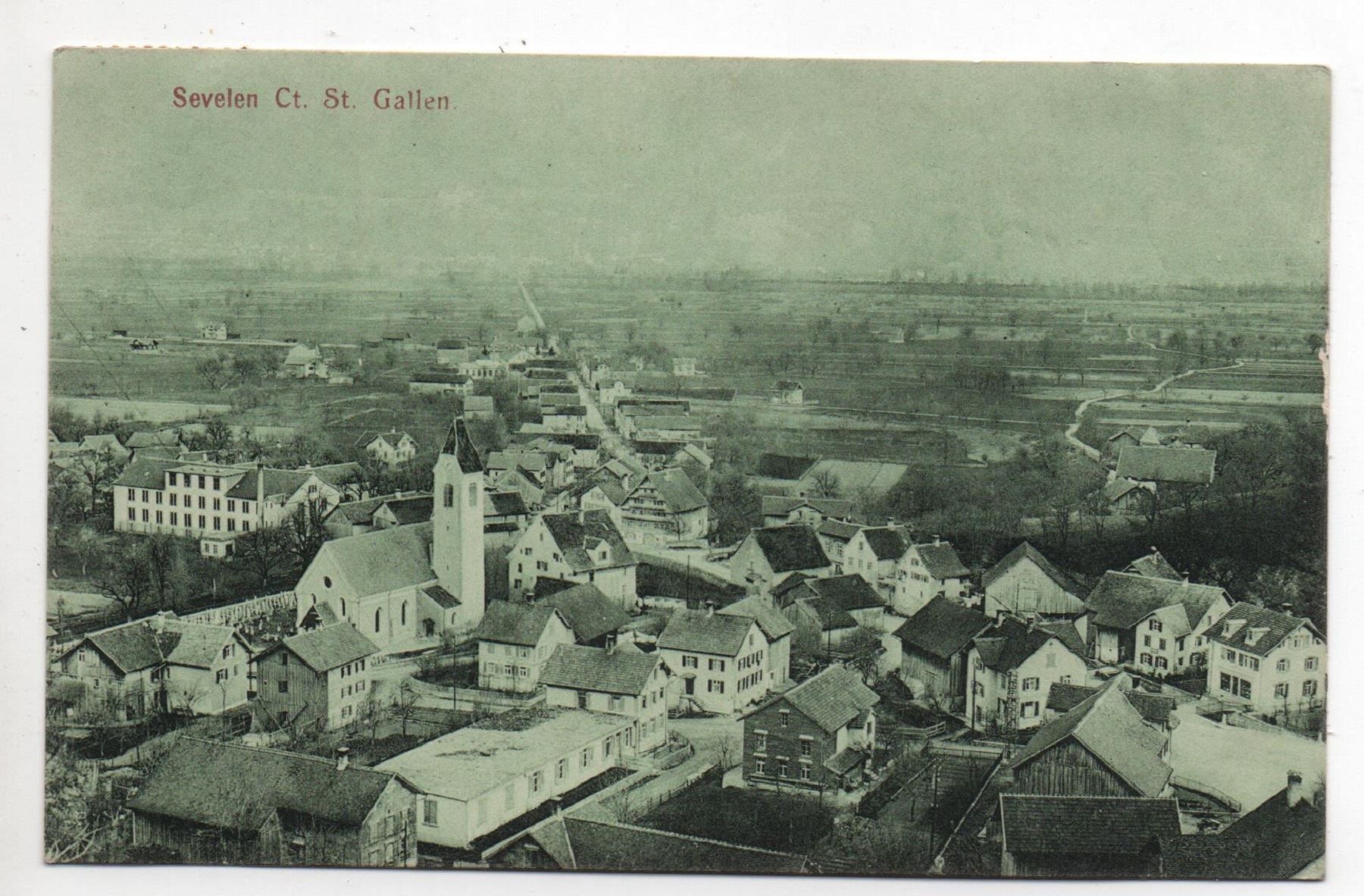 Cartes postales: SEVELEN Ct. St. Gallen – D'occasion à Jona par philajona
