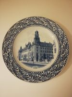 Antiker Wandteller, Petrus Regout Maastricht Holland