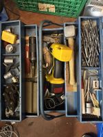Werkzeugkasten aus Metall