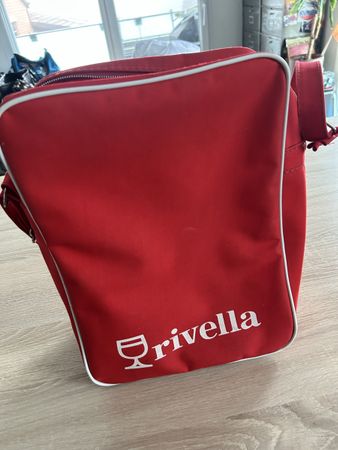 Sac Rivella vintage rouge collector bandoulière *rare*