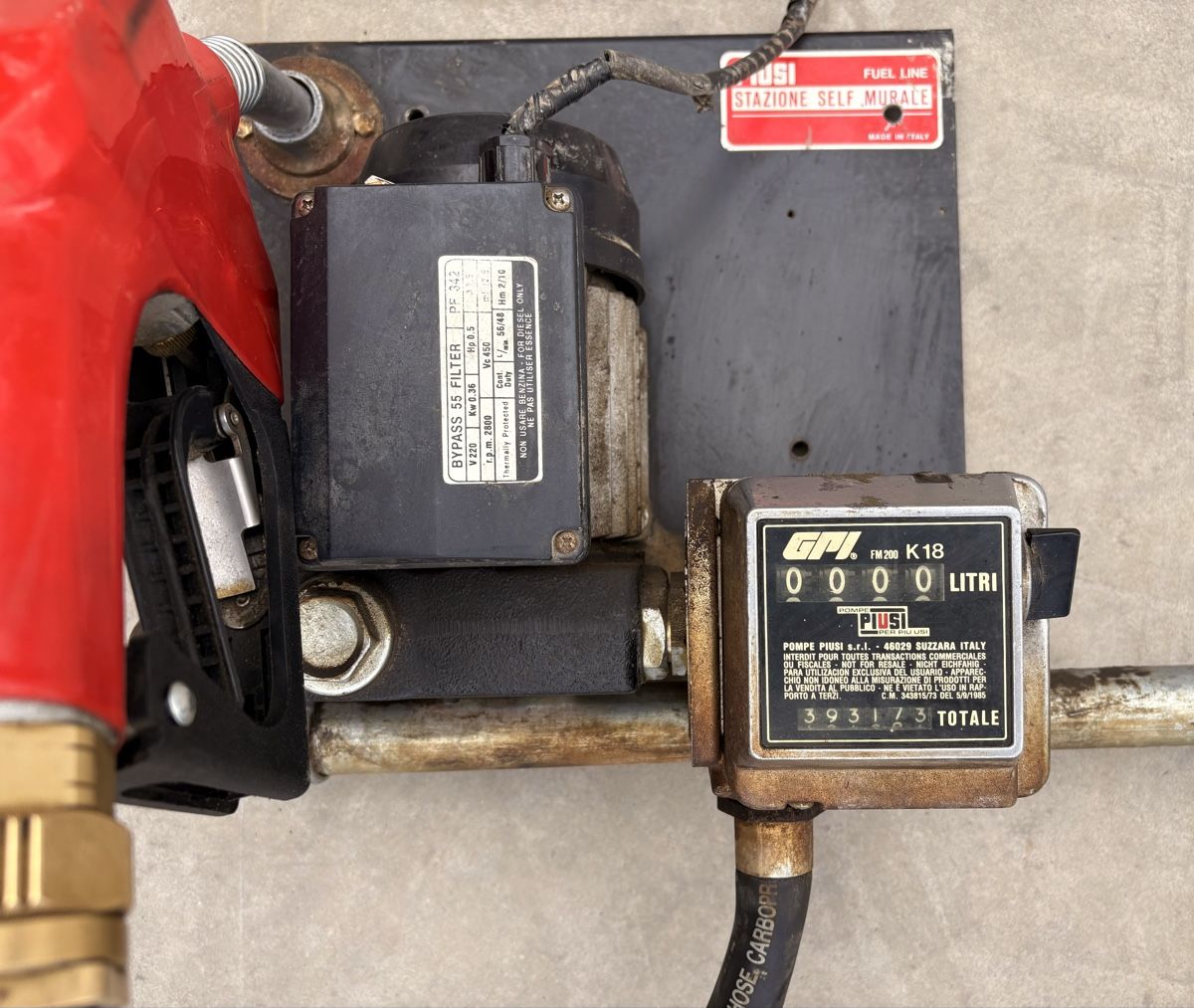 Pompe a diesel & di travaso: Piusi Diesel Pumpe – Difettoso da Eschenz venduto da res1990 3