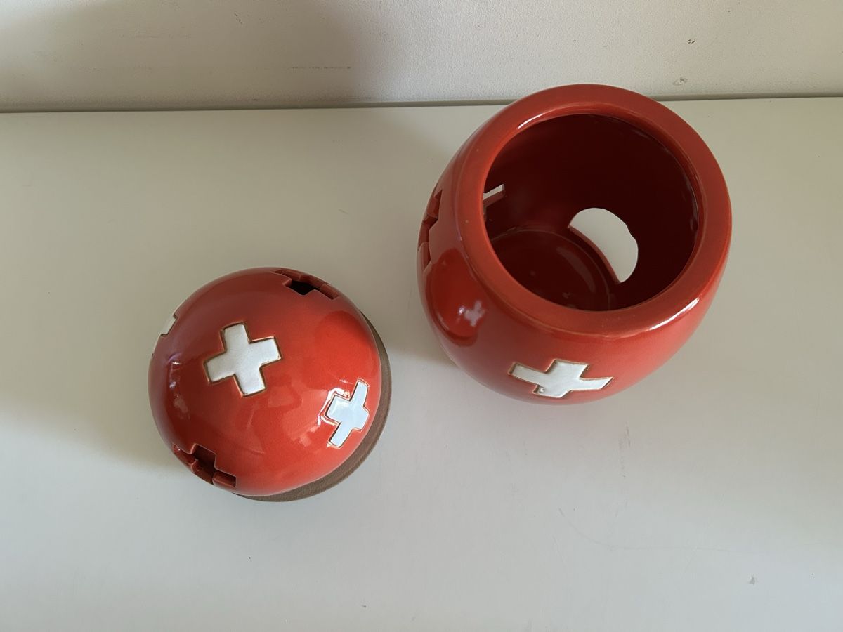 Toutes les décorations: 1 August Kerzengläser handgemacht Schweizerkreuz – D'occasion à Schenkon par Paedy5 3