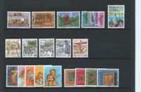 SUISSE 1987 Lot de timbres oblitérés