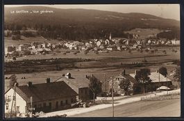AK Le Sentier, Vue générale, 1924