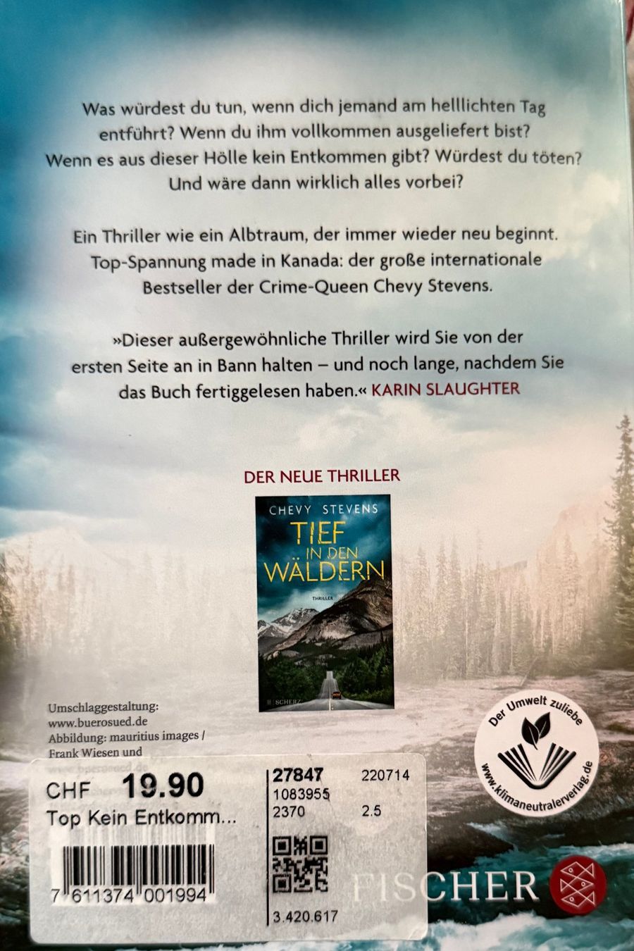 Libri: Chevy Stevens - Kein Entkommen / Still missing – Usato da Zäziwil venduto da kreative-ideen 1