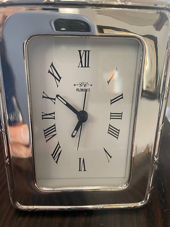 Uhren: Orologio da tavola Ferza Florence - argento – Gebraucht aus Mendrisio von mar_ws8b