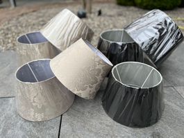 Restposten Lampenschirme 7Stk Neu! Shoppreis 392.-