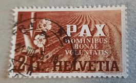 1945 PAX SBK 271 Spaten, Blumen - schöner Stempel