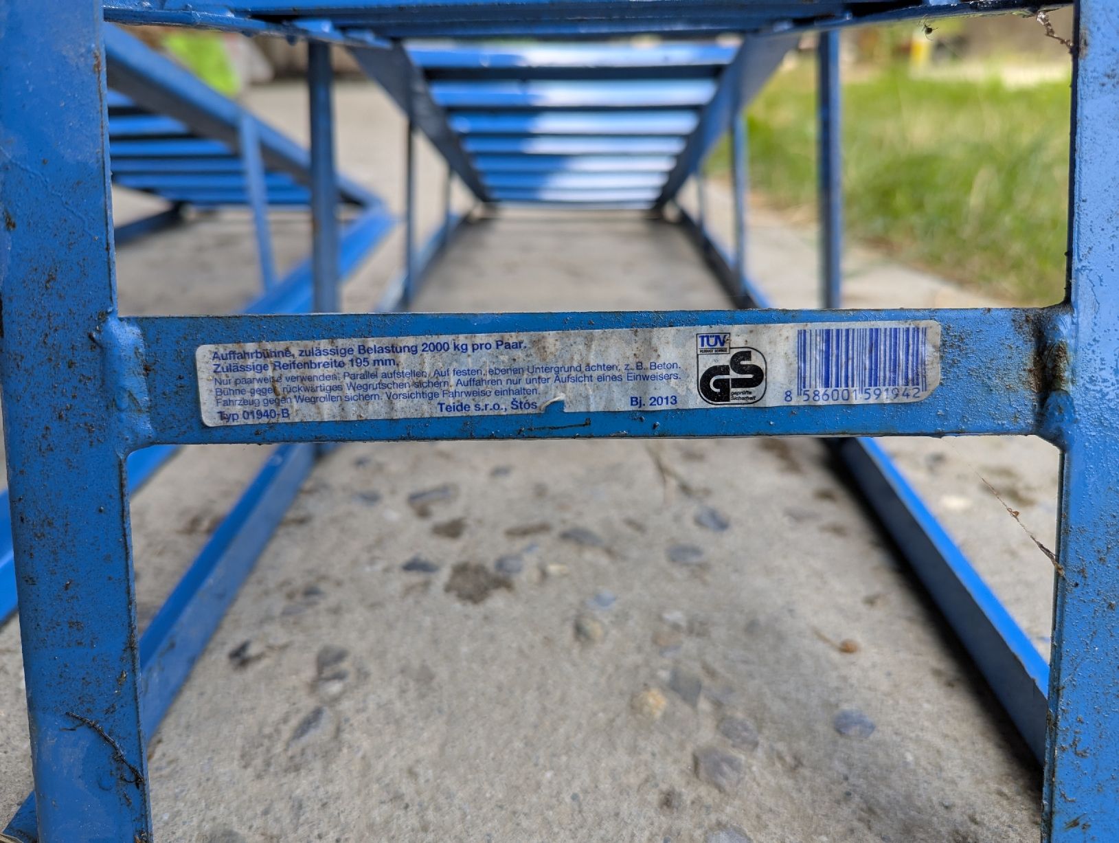 Rampe di accesso: Paar Auto-Auffahrrampen (2000 kg) – Usato da Seon venduto da raking319 3