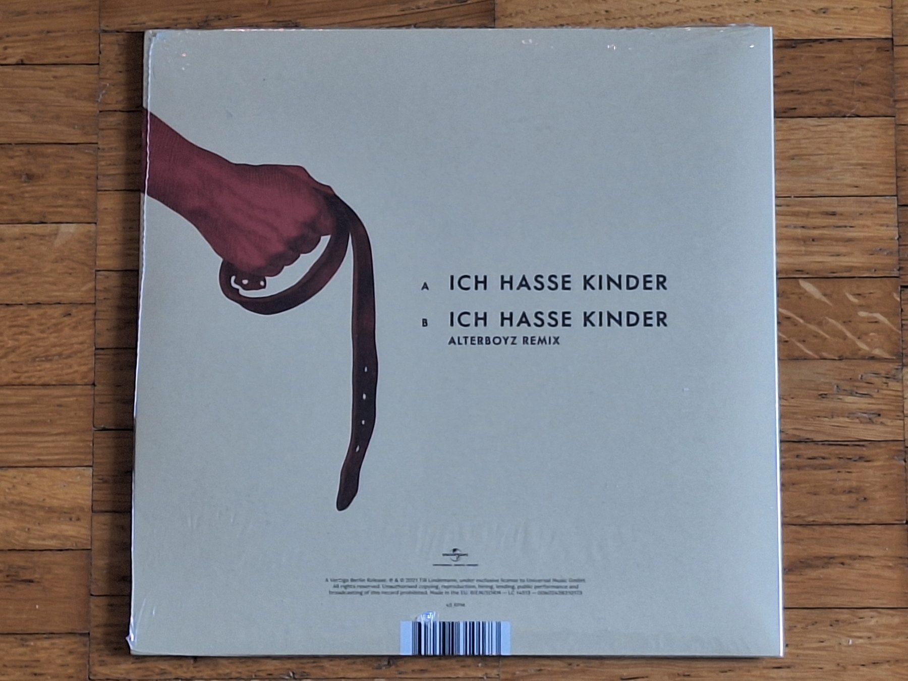 Dischi in vinile: Lindemann, Ich Hasse Kinder - 7" Single Red EU 2021 Neu – Nuovo e nell'imballaggio originale da Oberentfelden venduto da Musicud 1