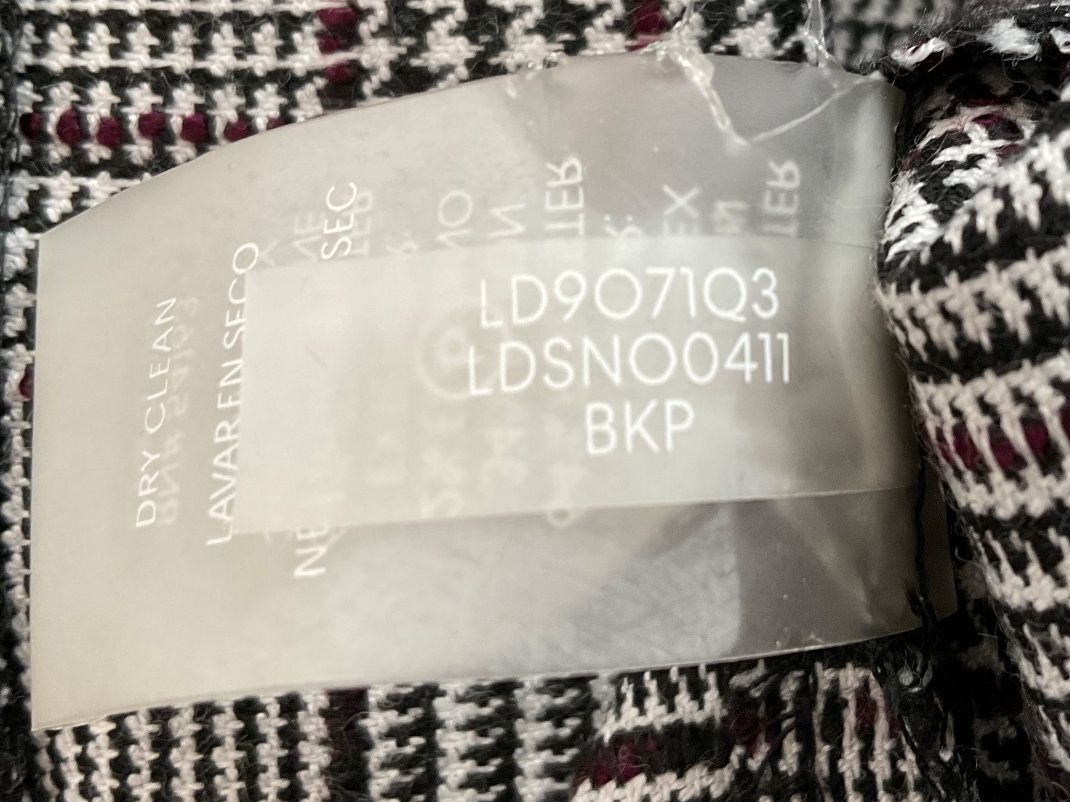 Karl Lagerfeld Vestiti: Karl Lagerfeld Kleid, Karomuster, Gr. 38/40 – Usato da Zufikon venduto da AGLAOPHOTIS 8