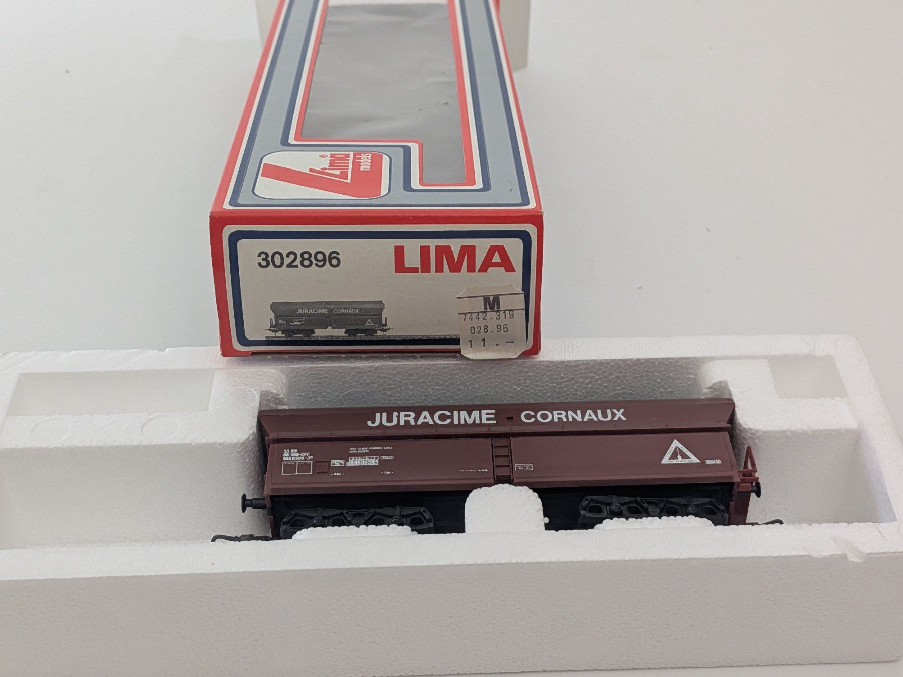 Lima Modellini di ferrovie: Lima Güterwagen 302896 – Usato da Künten venduto da Dfog 1
