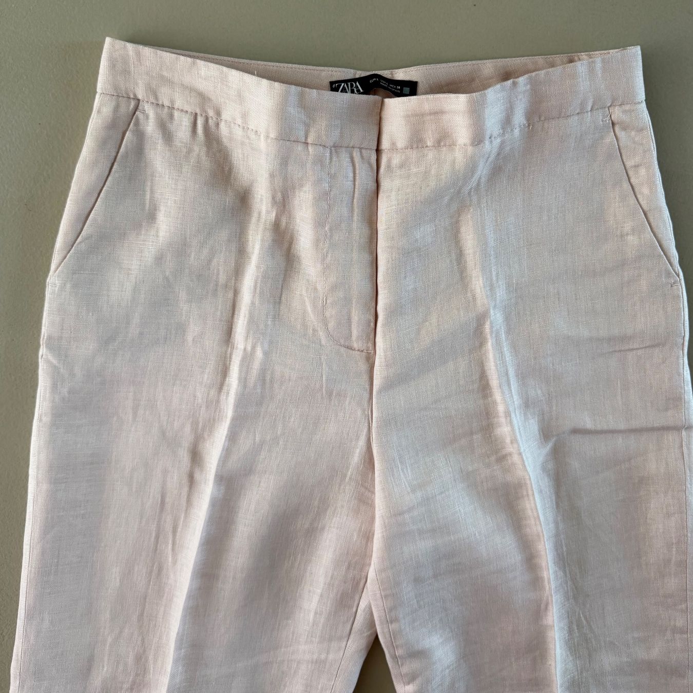 Zara Hosen: hellrosa ZARA Leinenhose 💖 – Gebraucht aus zürich von vintage12 1