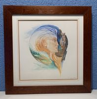 Femme au hibou