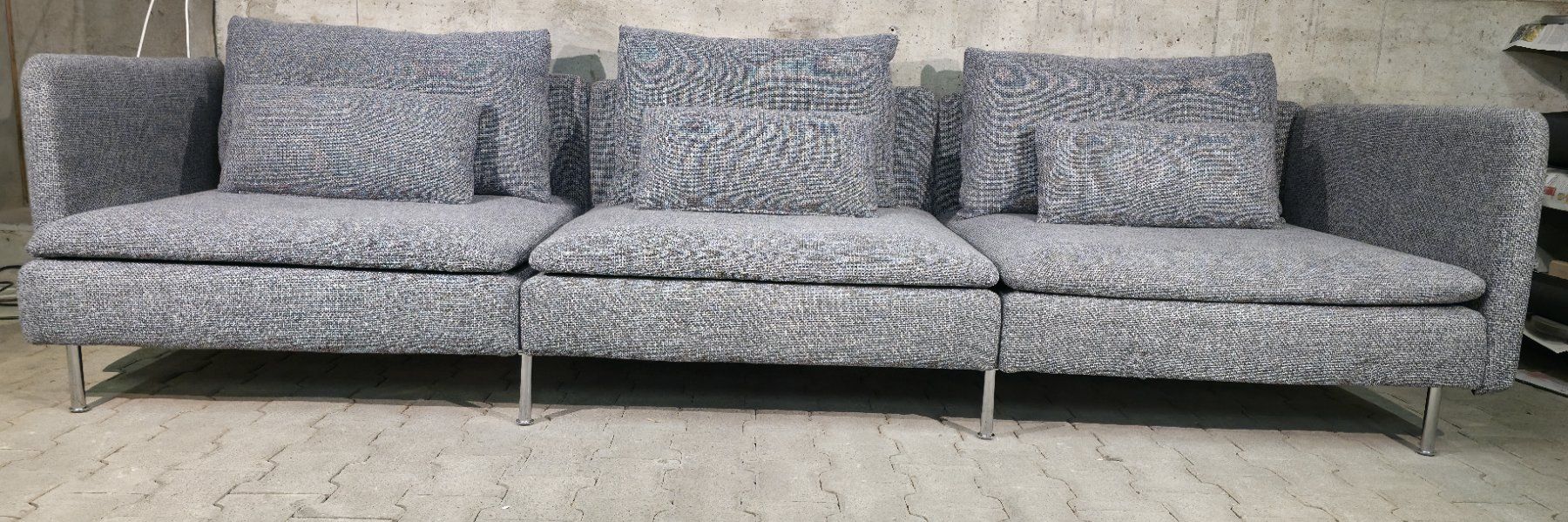 Divani: IKEA SÖDERHAMN modulares Sofa Wohnlandschaft in Grau – Usato da Affeltrangen venduto da Szafaoli 3