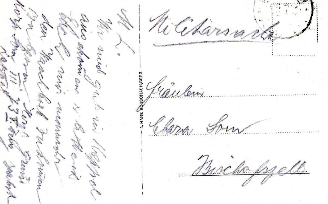 Cartes postales: Kappel / Ebnat-Kappel - rare Ansichtskarte – D'occasion à Flums par Guscha1 1