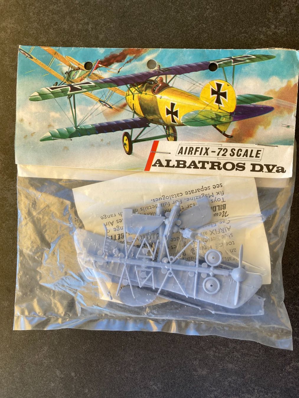 Airfix Kit di modellismo & Modellini statici: VINTAGE: Airfix Albatros D-III 1/72 – Usato da Höri venduto da Treblink