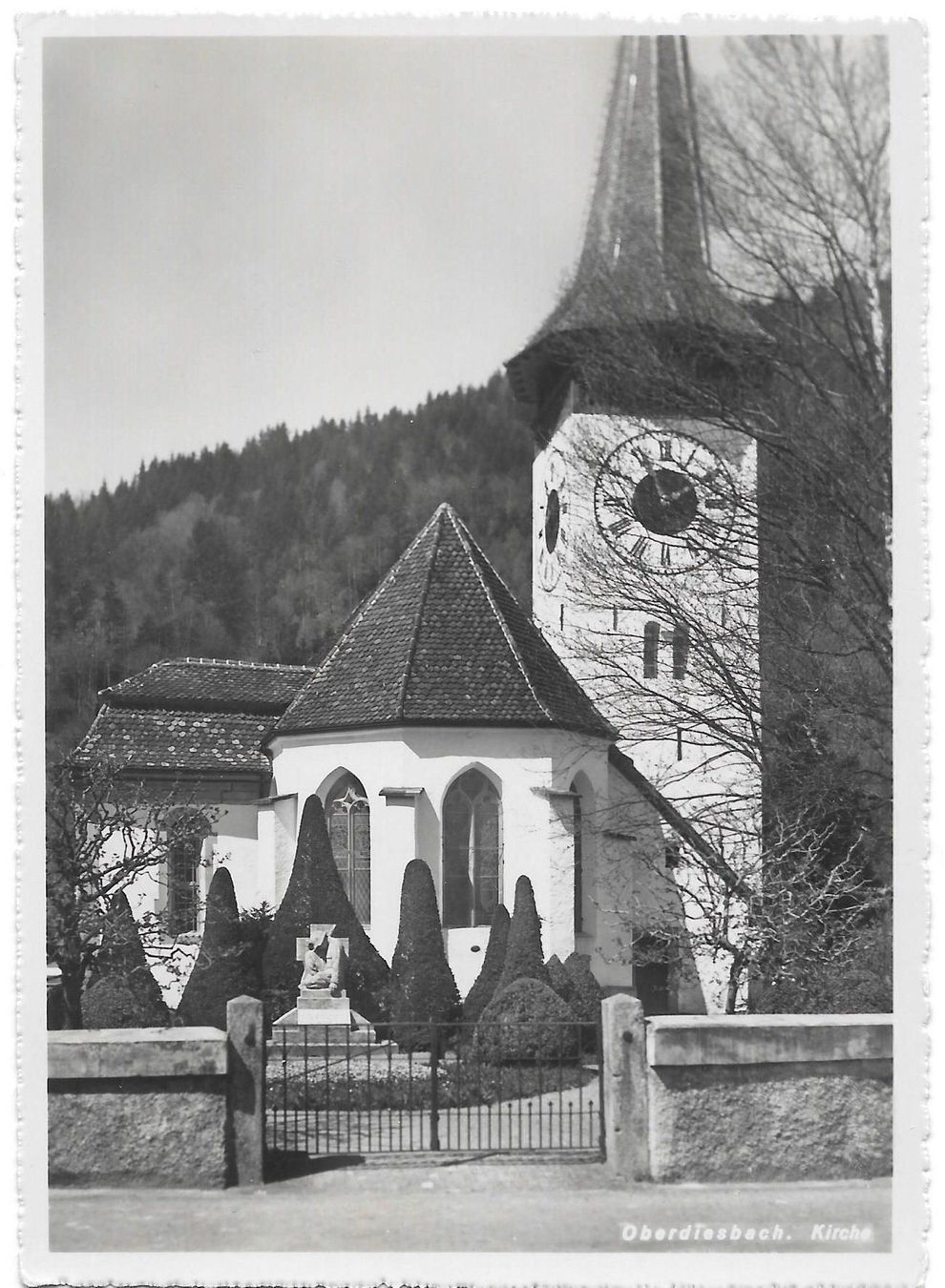 Cartes postales: Oberdiessbach Kirche – D'occasion à Olten par clotaldi