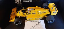 Lotus 99T Honda V6  Satoru Nakajima F1  1987 Minichamps 1:18