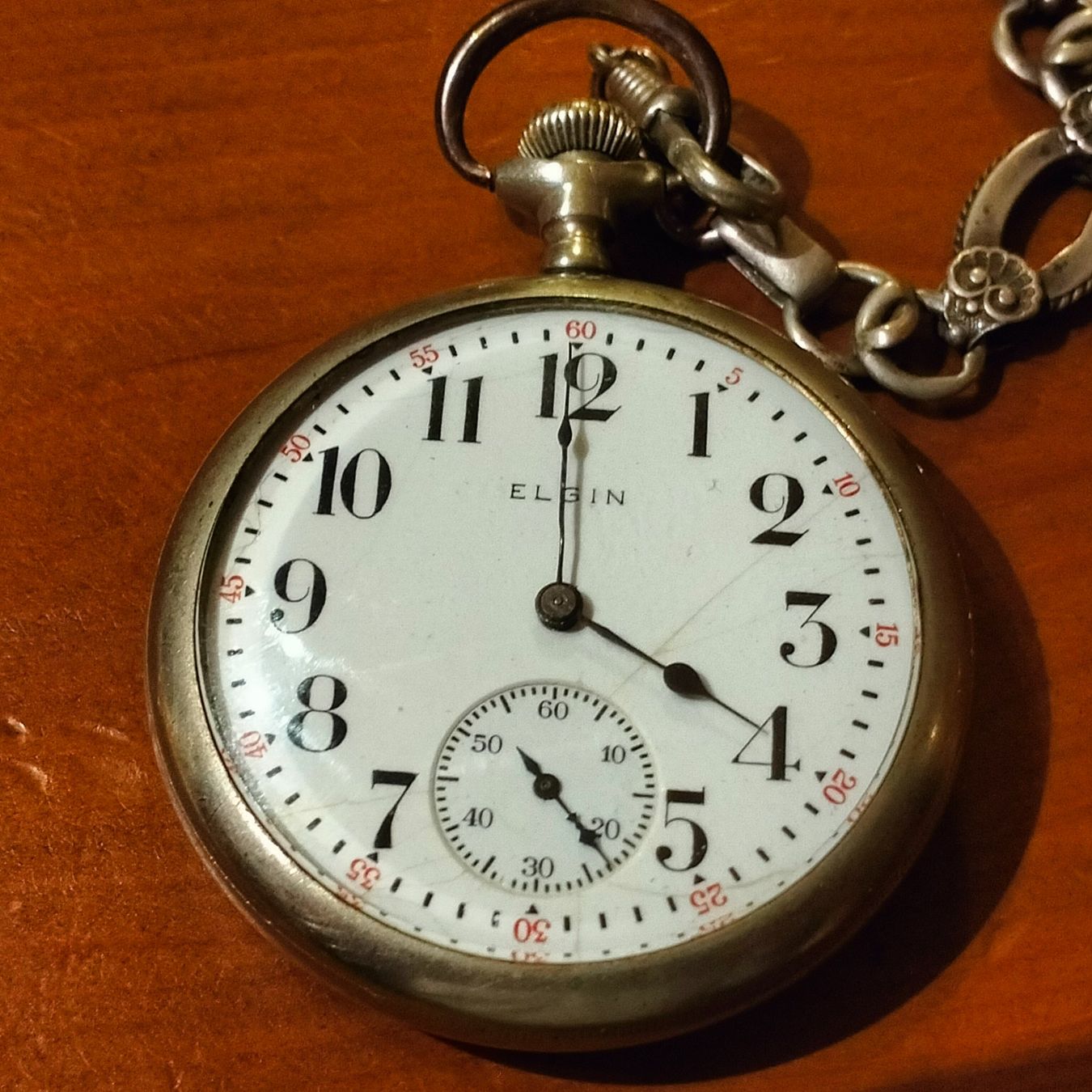 Orologi: Antike Taschenuhr ELGIN 1913 – Usato da Ennetmoos venduto da brunhildenb