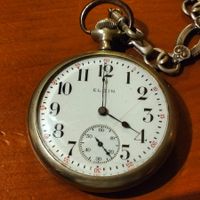 Antike Taschenuhr ELGIN 1913