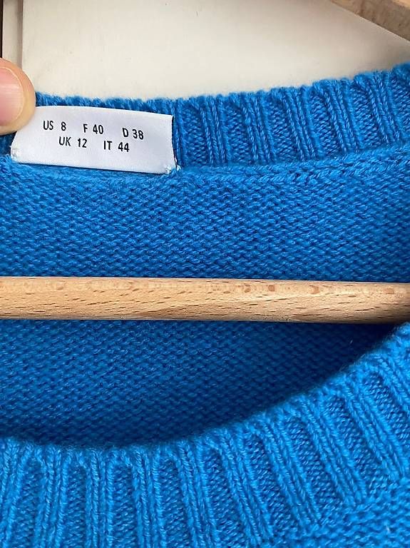 Maglioni & Felpe: Akris punto Pullover blau Gr.38 – Usato da Orselina venduto da stefaniamenz 4