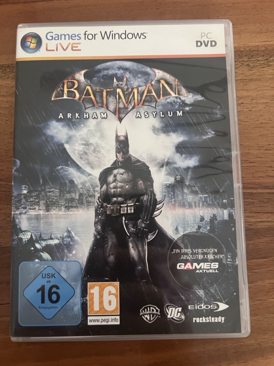 Giochi: Batman: Arkham Asylum - PC DVD – Usato da Fällanden venduto da raf-wpf