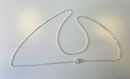 Halskette 60 cm Silber