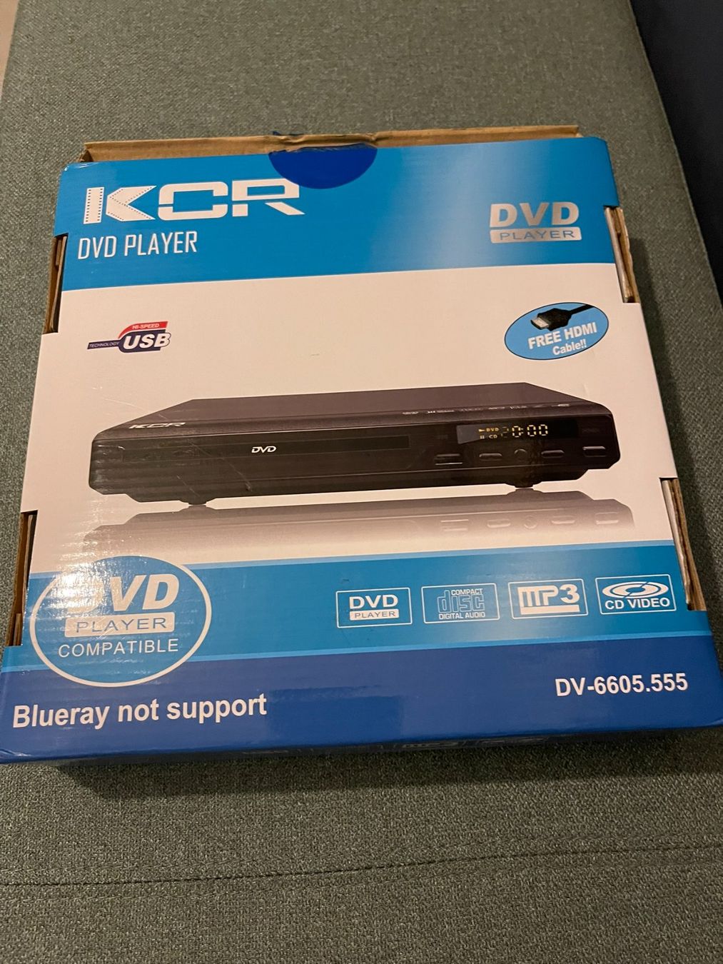 Sistemi audio & multimediali: Lecteur DVD KCR multizone neuf HDMI USB + télécommande – Nuovo e nell'imballaggio originale da Troinex venduto da Dedel73 1
