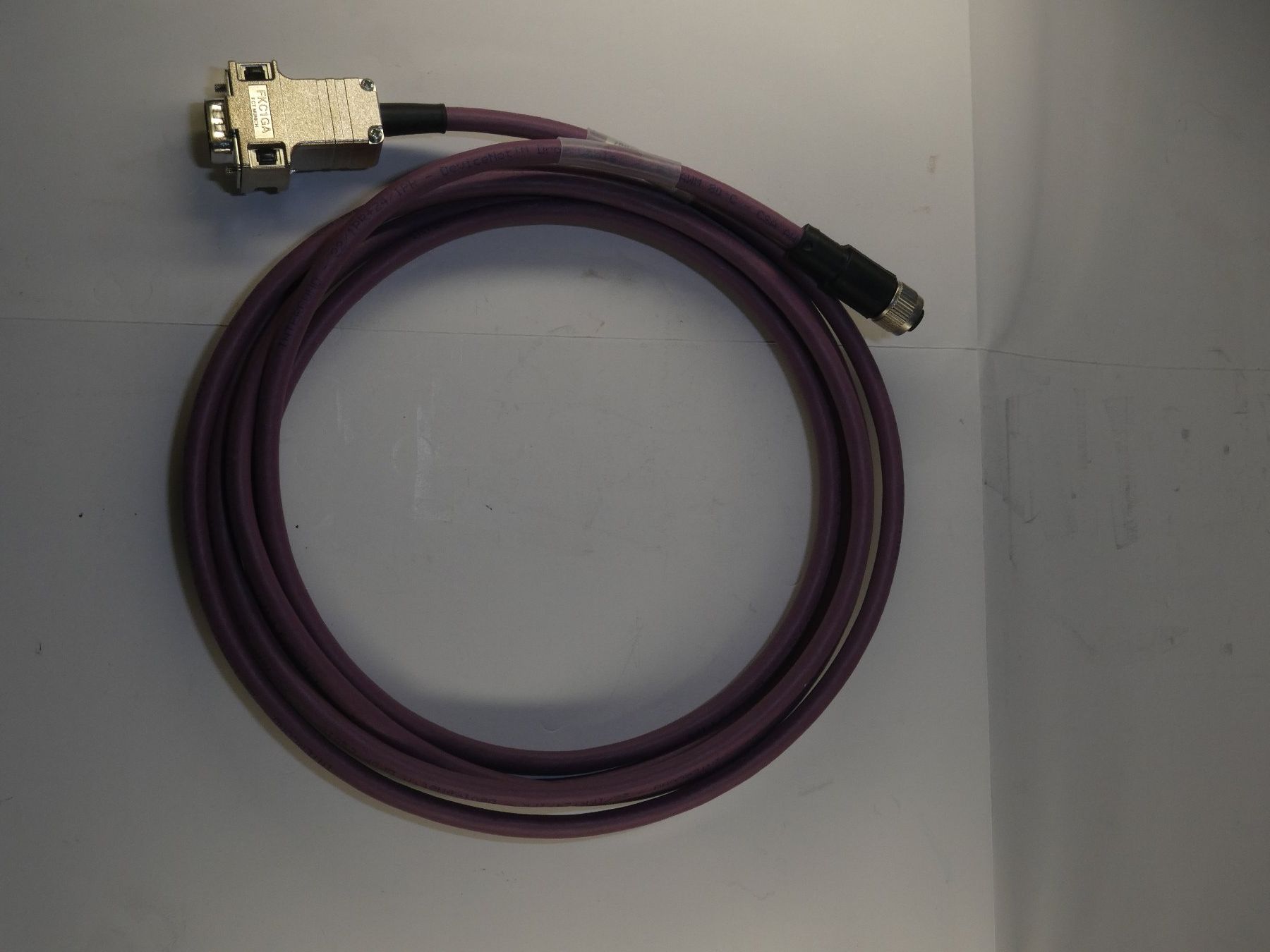 Componenti elettronici: CAN-Kabel M12/D-Sub9 von Desina – Nuovo (secondo la descrizione) da Fulenbach venduto da Hach0