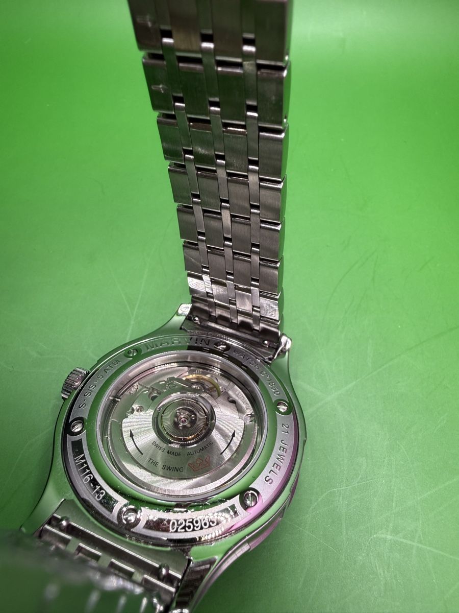 Marvin Orologi: Montre Marvin automatic réserve de marche / ETA 2897 – Usato da Fleurier venduto da Docteur.Bob69 5