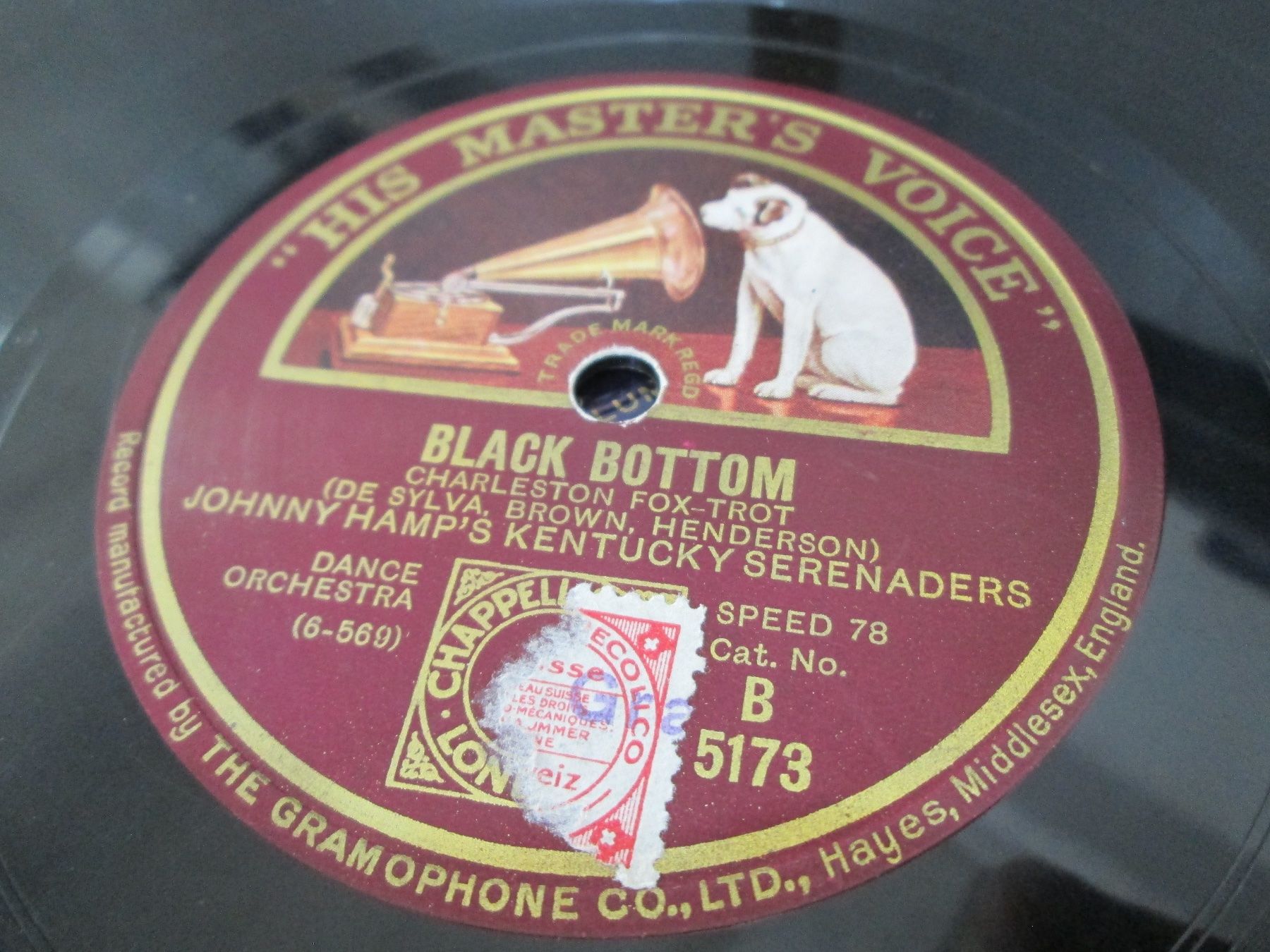 Schallplatten: DISQUES 78 TOURS – Gebraucht aus Lausanne von Leag 1