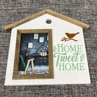 Tür Fotorahmen Holz Sweet Home