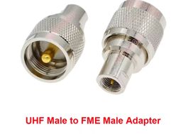 Amateurfunk Adapter UHF zu FME Adapter, Stecker auf Stecker