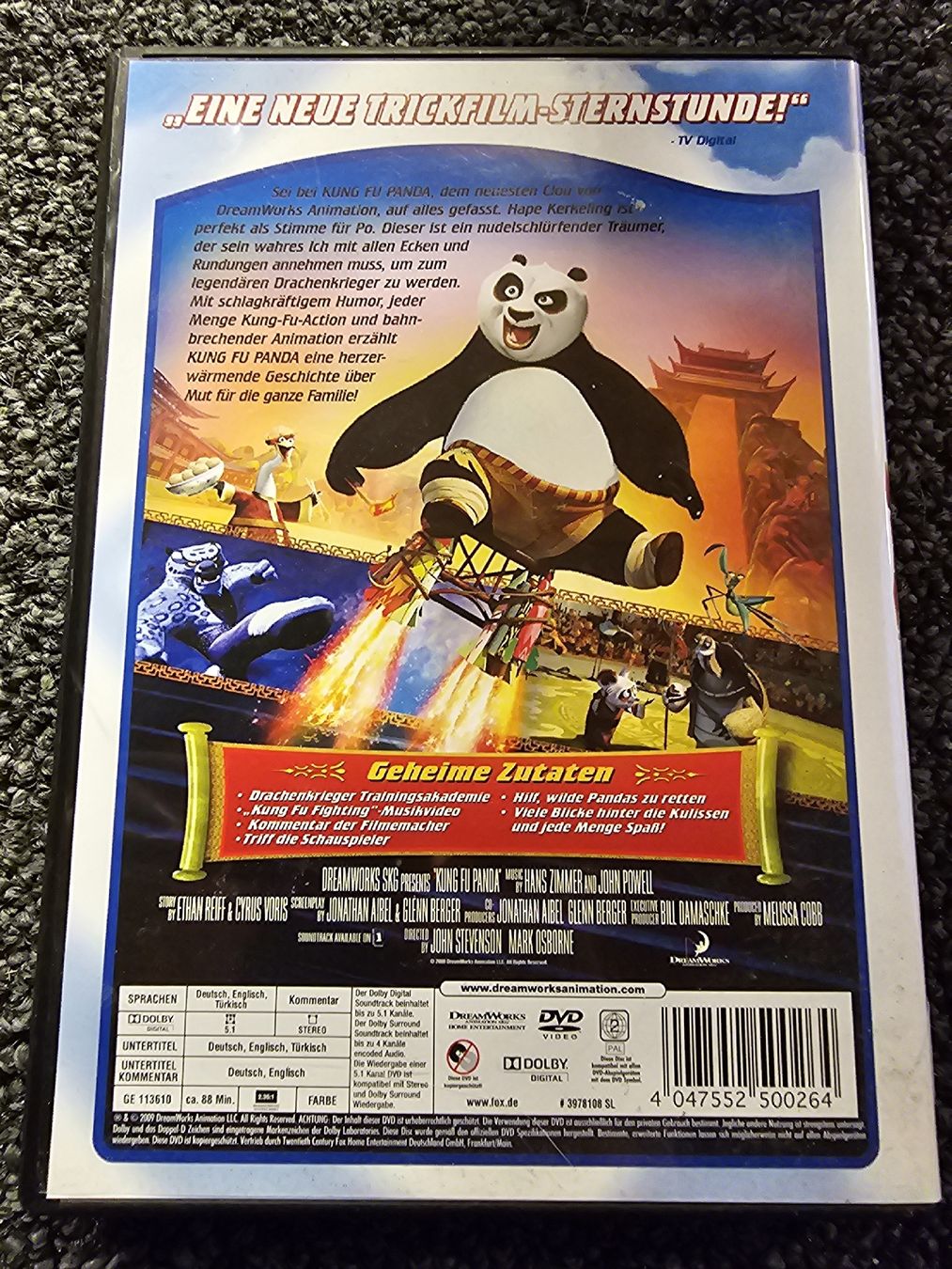 Tutti i DVDs: Kung Fu Panda DVD (17805) – Usato da Ruswil venduto da jan_bxl5 1