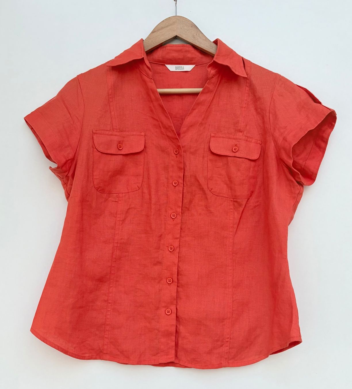 Camicette: Marks&Spencer Leinen Bluse Gr.M – Usato da Unterägeri venduto da Jutka_04 1