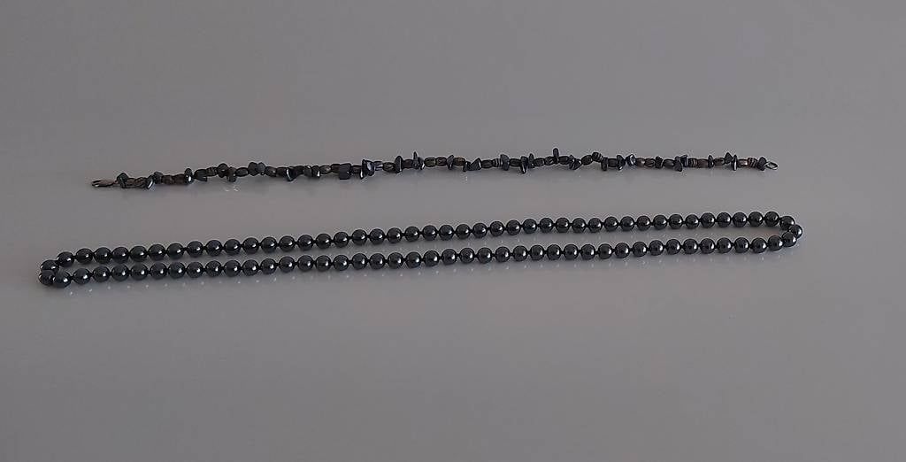 Catenine: Hämatit Colliers – Usato da Hägglingen venduto da bianco04