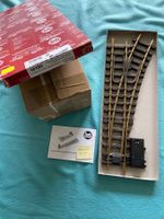 LGB 16050 elektrische Weiche rechts R3 22.5° gebraucht OVP