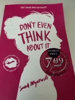 Buch - Don‘t even think about it