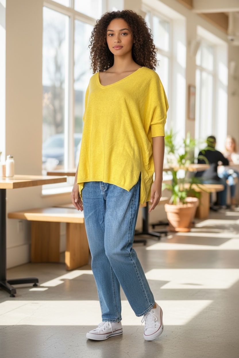 Maglioni & Felpe: Artlove pull laurina yellow – Nuovo e nell'imballaggio originale da Vuisternens-Romont venduto da gol_xp6p
