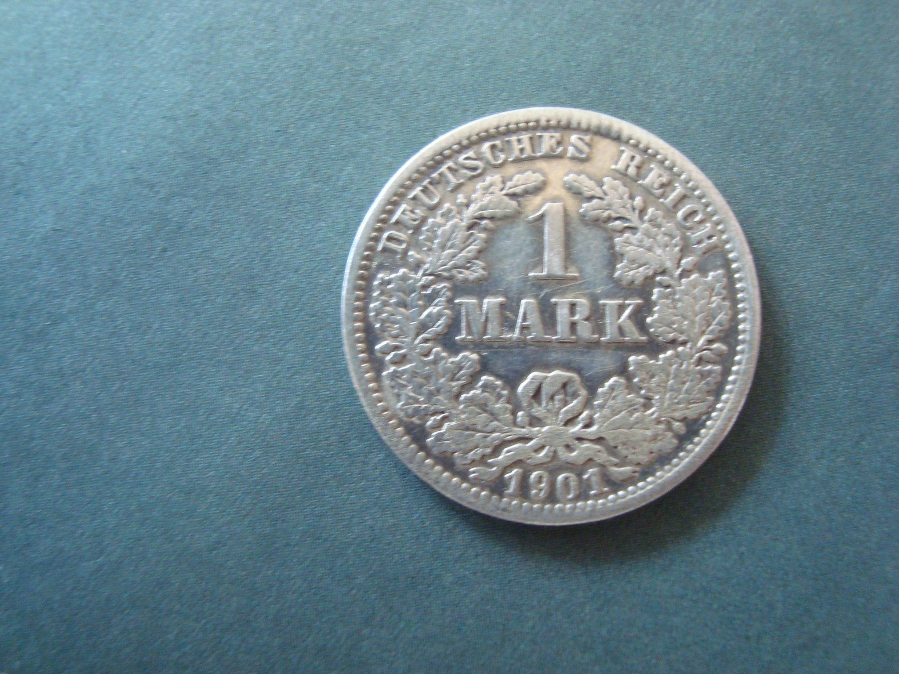 Tutti le monete: Deutsche  1 Mark1901  silber – Usato da Gelterkinden venduto da Cakir