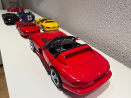 Dodge Viper Modelle 1x 1/12 / 4x 1/18 / 1x24
