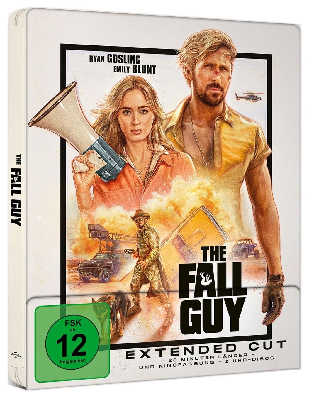 Tutti i DVDs: Blu - ray  The Fall Guy - Steelbook 4K – Nuovo e nell'imballaggio originale da Dübendorf venduto da 13geister