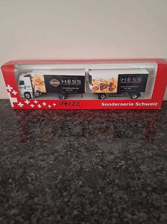 Kit di modellismo & Modellini statici:  Modell Lastwagen Harley Davyson – Usato da Düdingen venduto da san_kf2l
