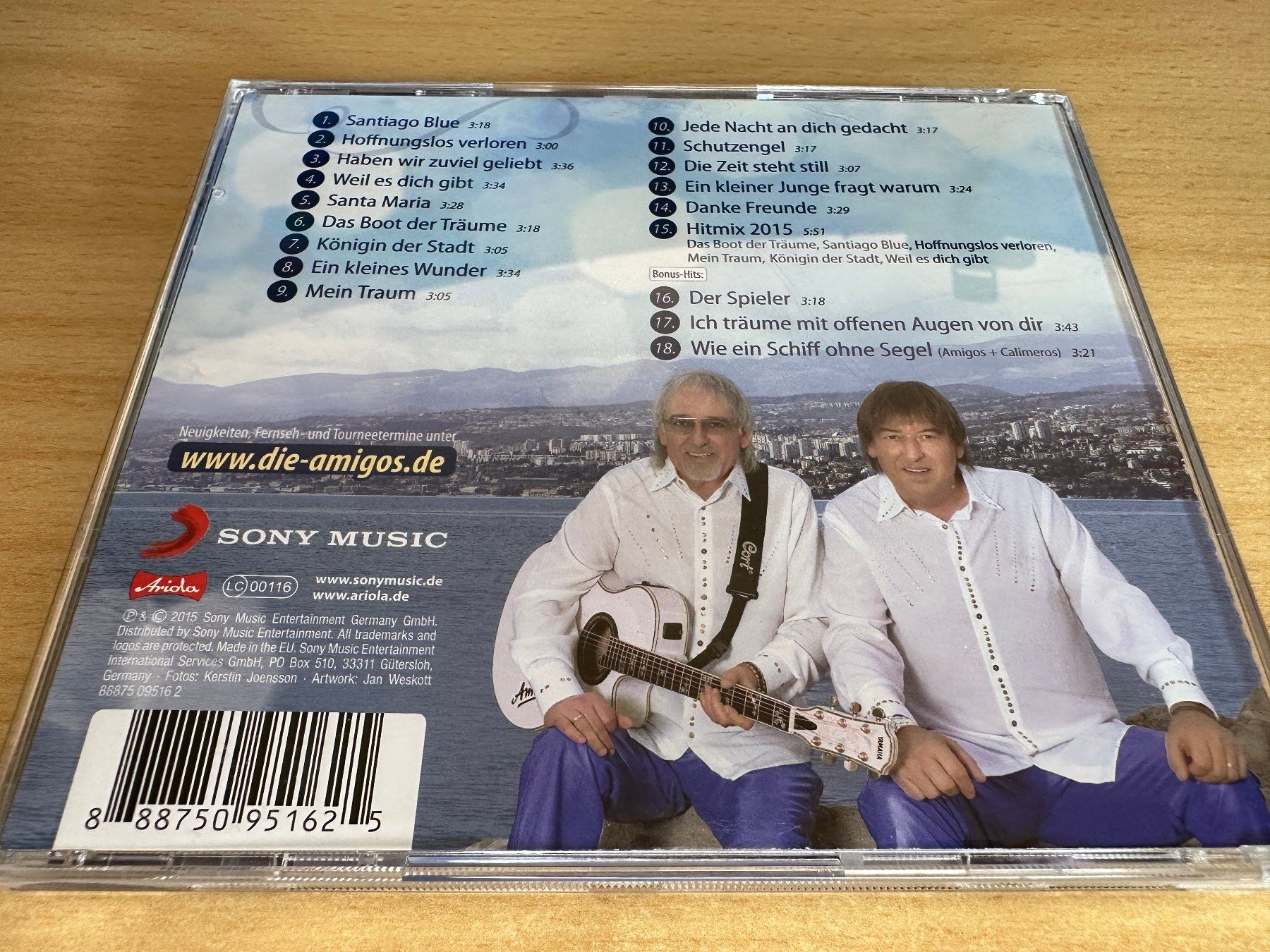 CDs: Amigos – Santiago Blue – Gebraucht aus Rikon im Tösstal von Alpenmutz 1